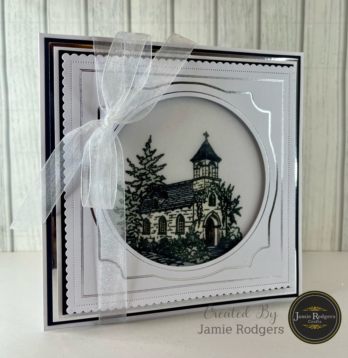 Jamie Rodgers Crafts Church A6 Clear Stamp Set