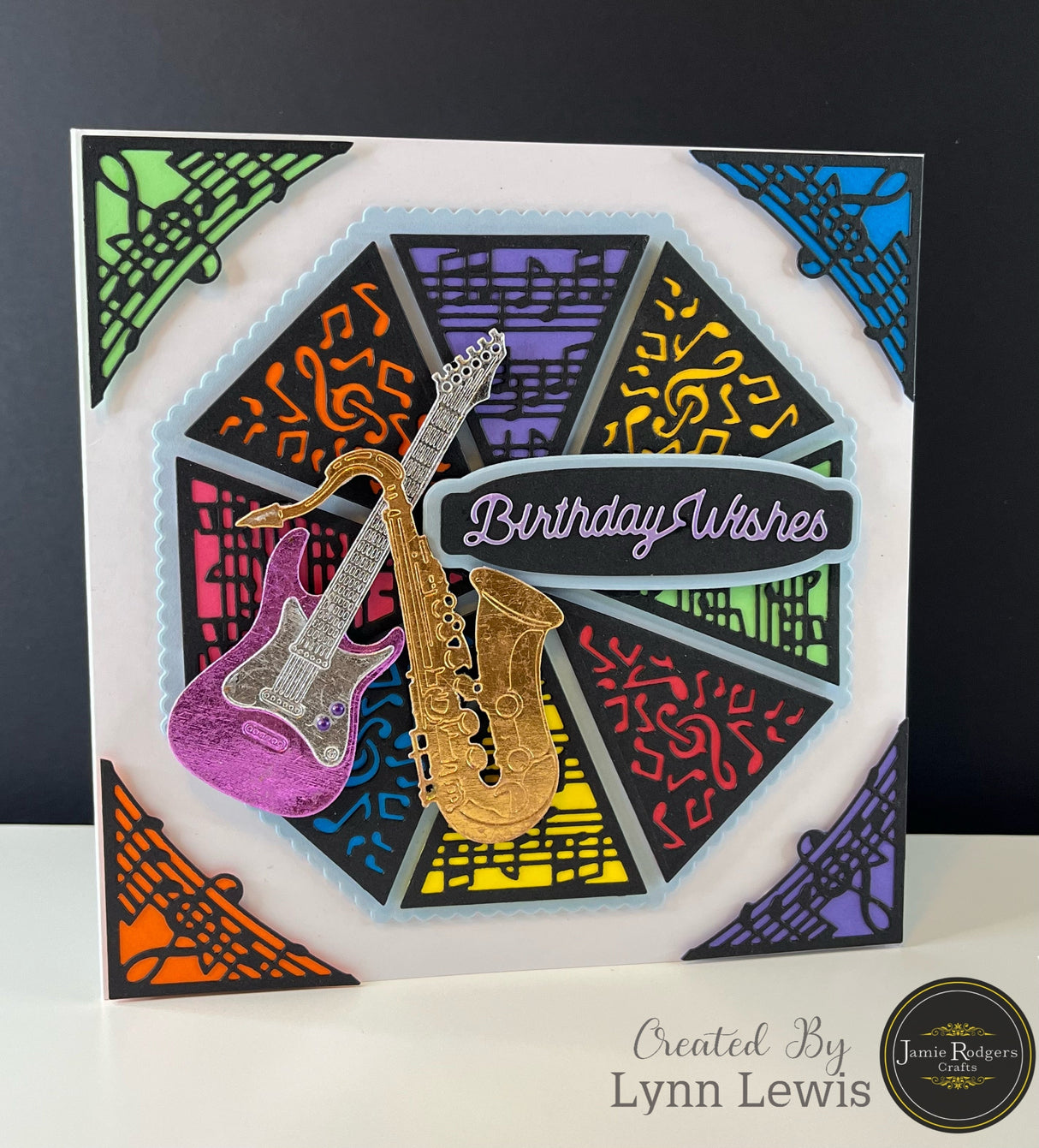 Jamie Rodgers Crafts Saxophone Die Set