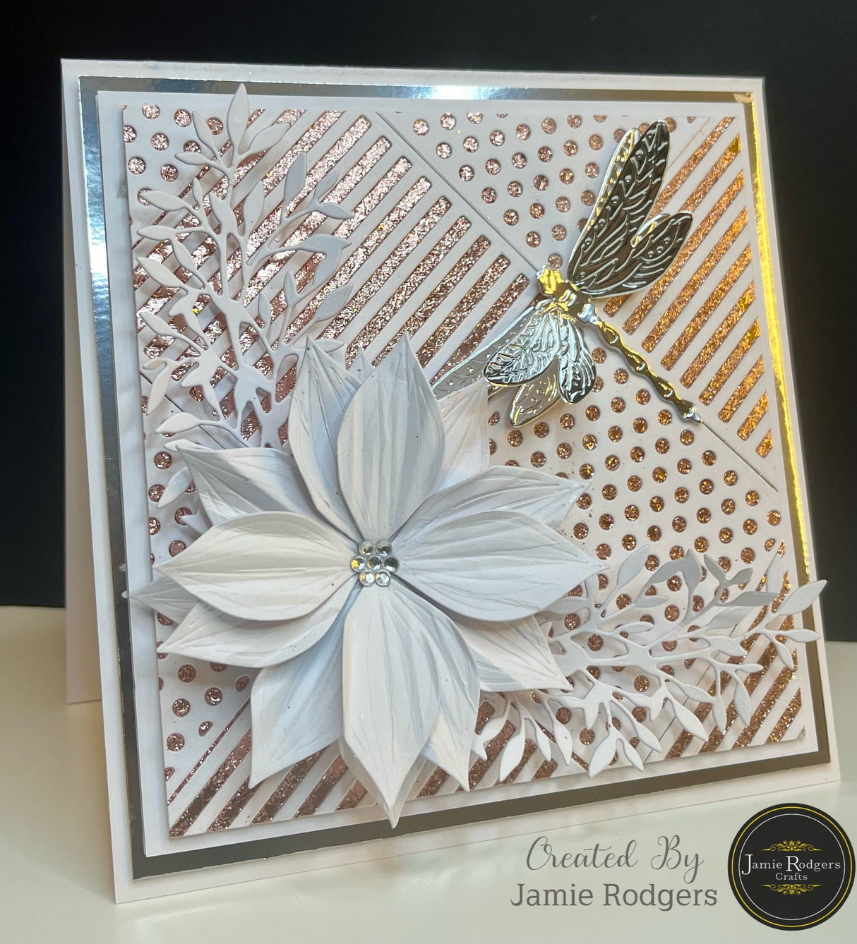 Jamie Rodgers Crafts Polka Dot Square Tile Die Set