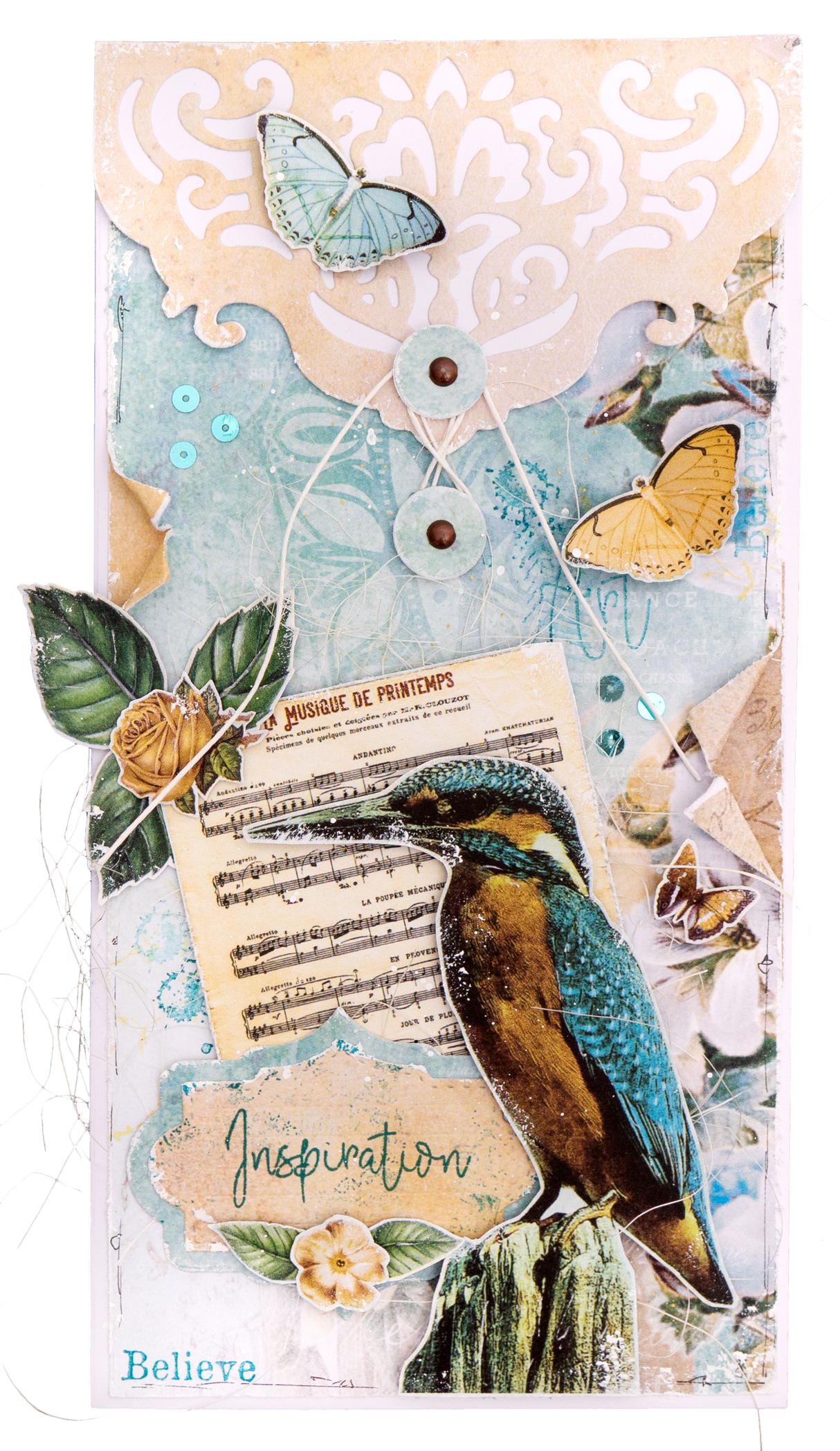 JMA Clear Stamp Art Quotes Essentials 105x148x3mm 1 pc nr.111