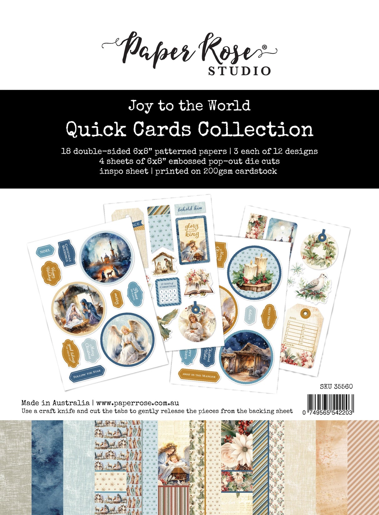 Joy to the World Quick Cards Kit 35560