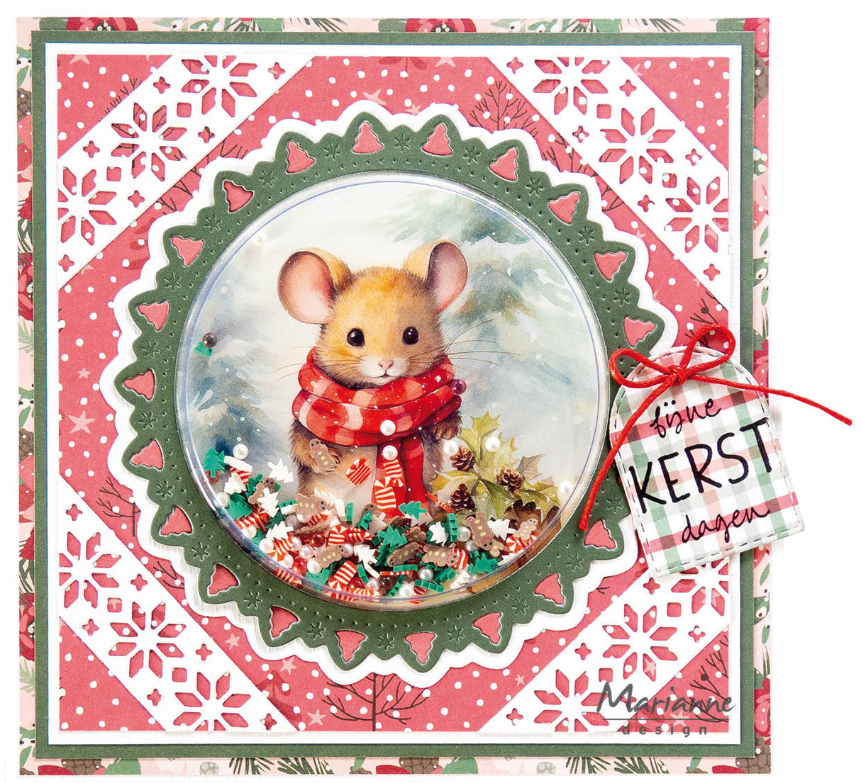 Marianne Design A4 Paper Pad - Merry Christmas