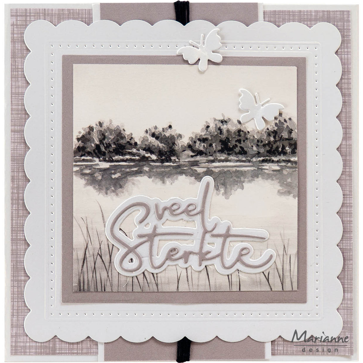 Marianne Design A4 Cutting Sheet - Tiny's Serenity