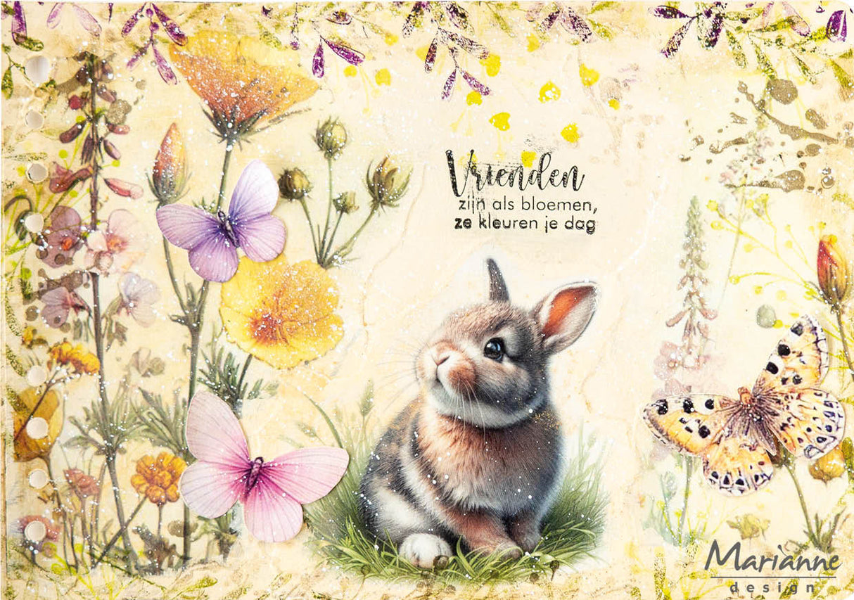 Marianne Design A4 Art Journaling Set - by Fairybells