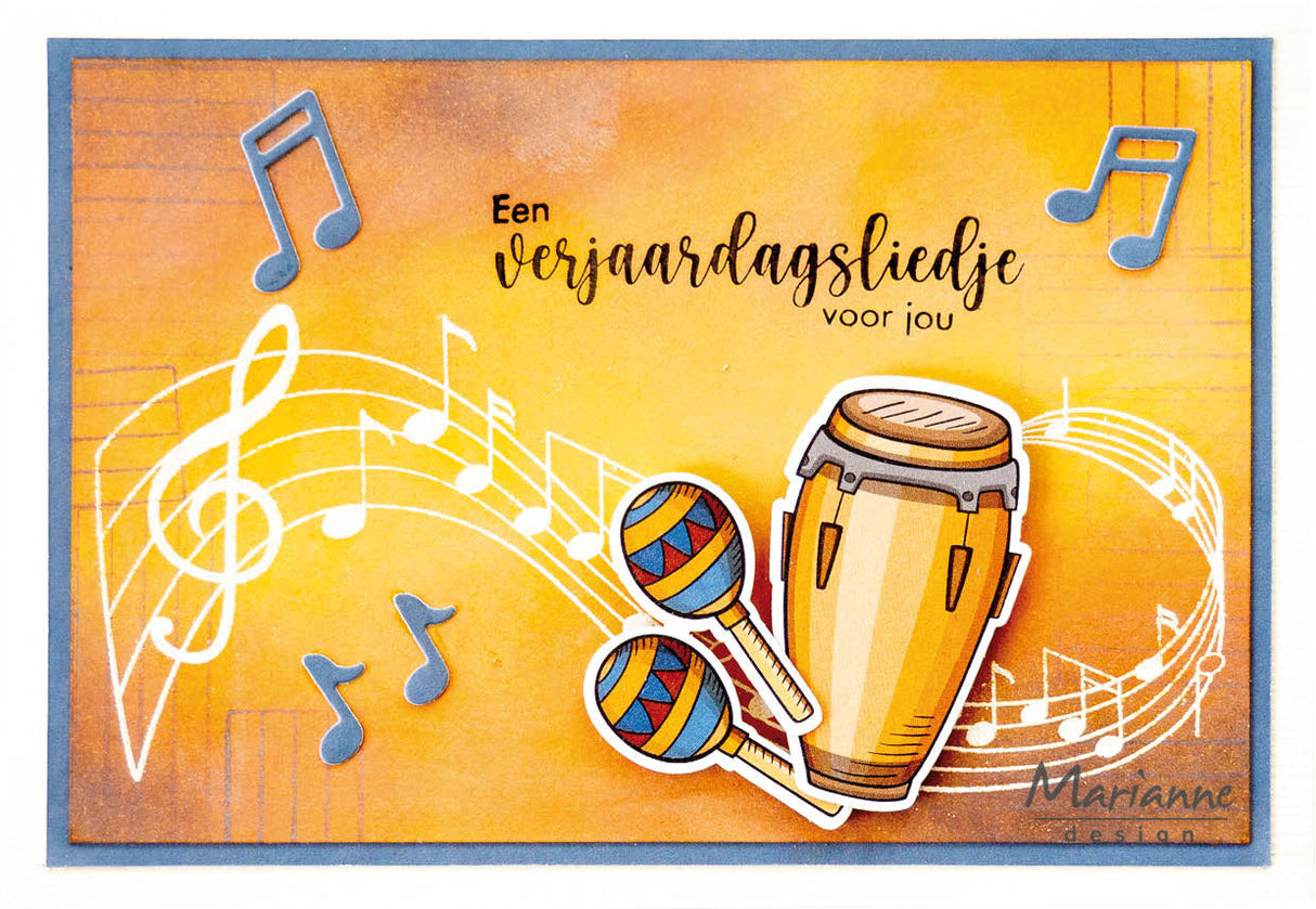 Marianne Design Craftables Die - Punch Die XL - Music