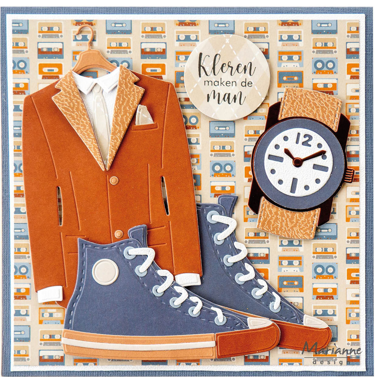 Marianne Design A4 Paper Pad - Hi Handsome!