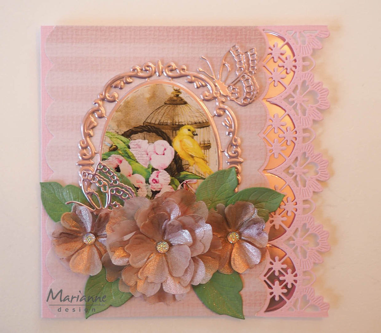 Cutting Sheet Birds & Birdcages 1 A4