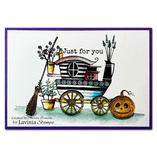 Lavinia Stamps - Flower Pots Stamp