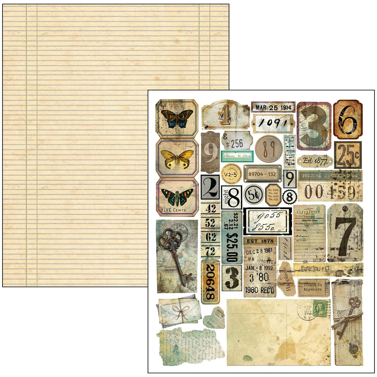 Mixed Media Book Time Capsule A4 Maxi