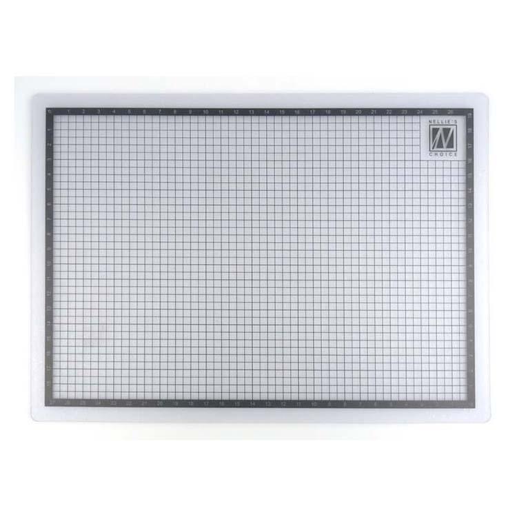 Nellie's Choice A4 Transparent Self-Healing Cutting Mat
