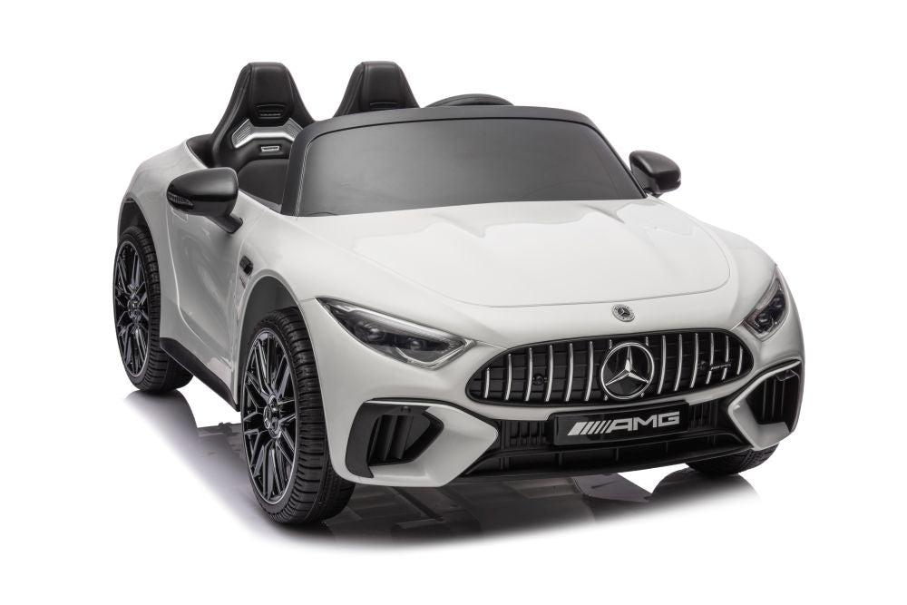 Voiture de luxe Mercedes Benz AMG SL63 12 V pour enfants : voiture télécommandée électrique XL