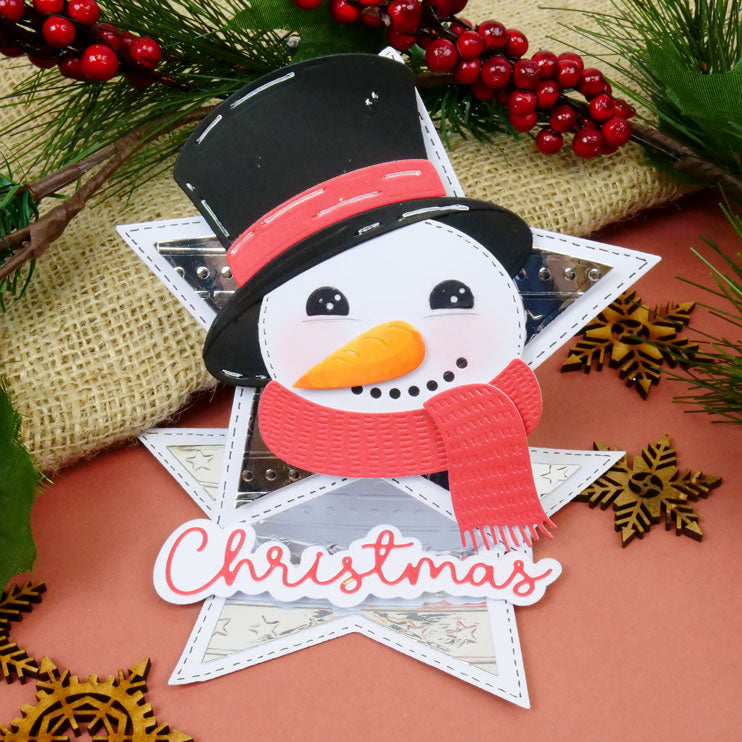Moonstone Dies - Layering Snowman