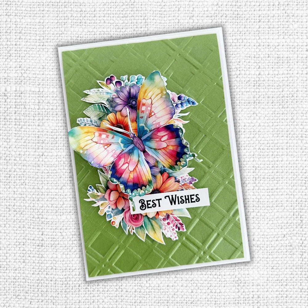 Ben's Plaid 3D Embossing Folder 32157