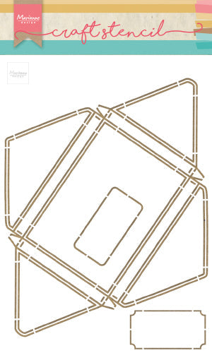 Craft Stencil A4 - Envelope
