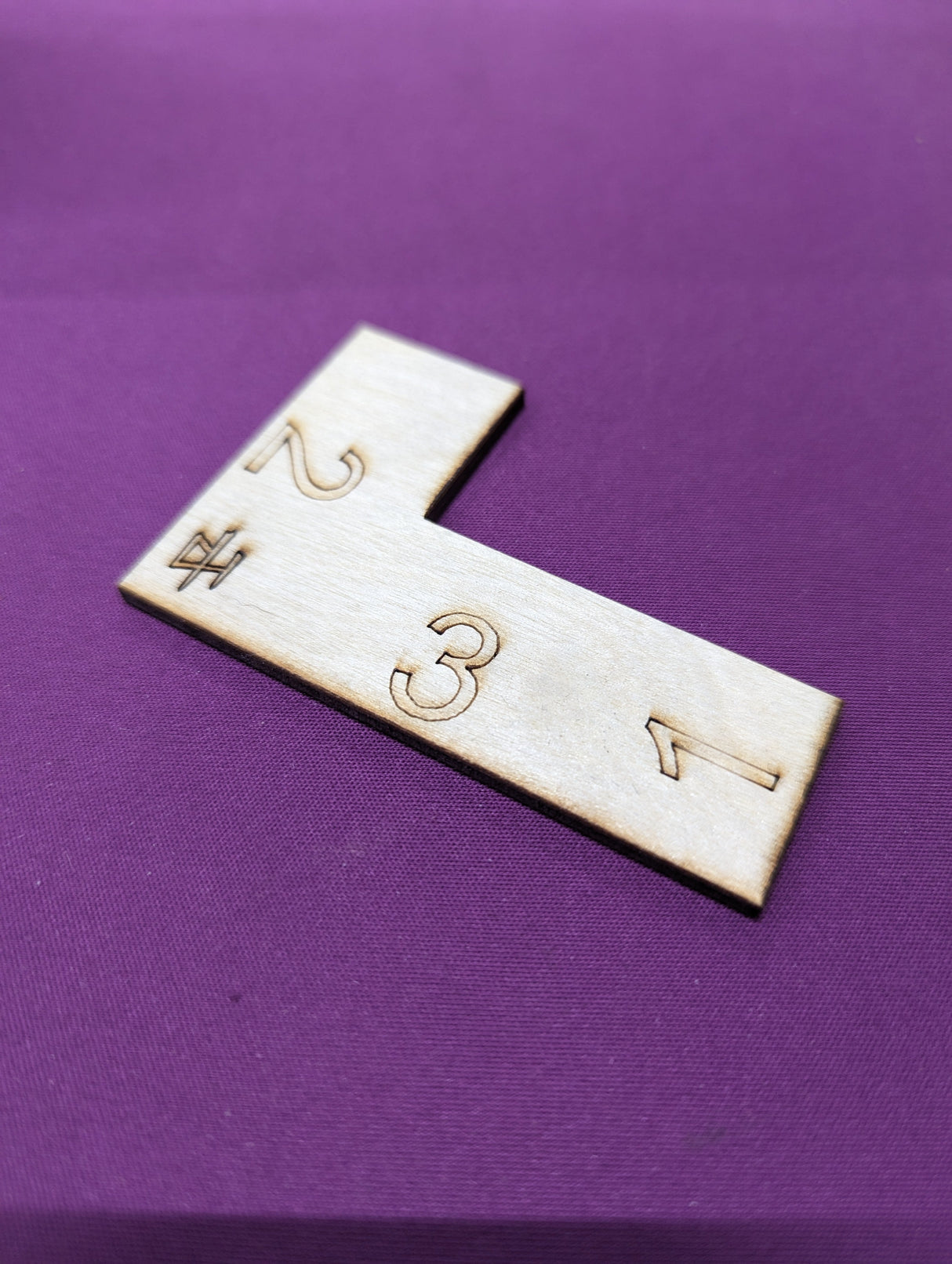 Laser Cut Widget- 1/2/3"