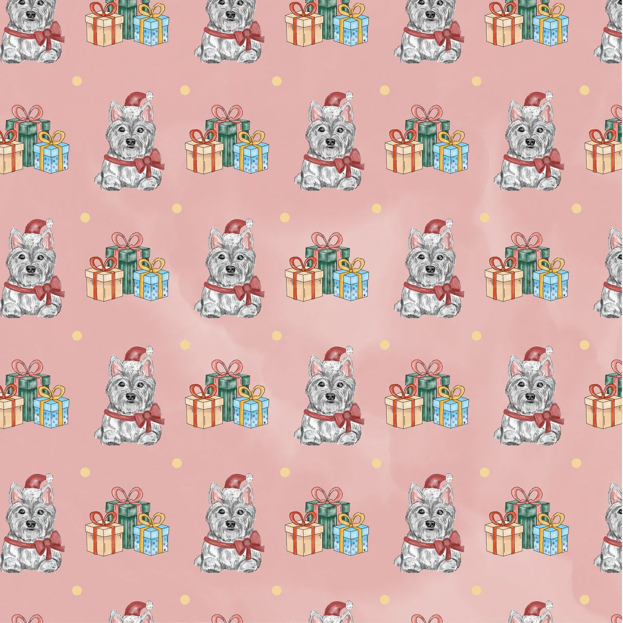 Crafter’s Companion Santa Paws 6”x6” Paper Pad