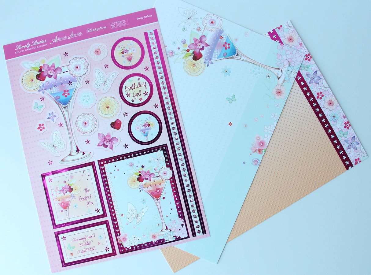 Lovely Ladies Luxury Topper Sets - Party Drinks