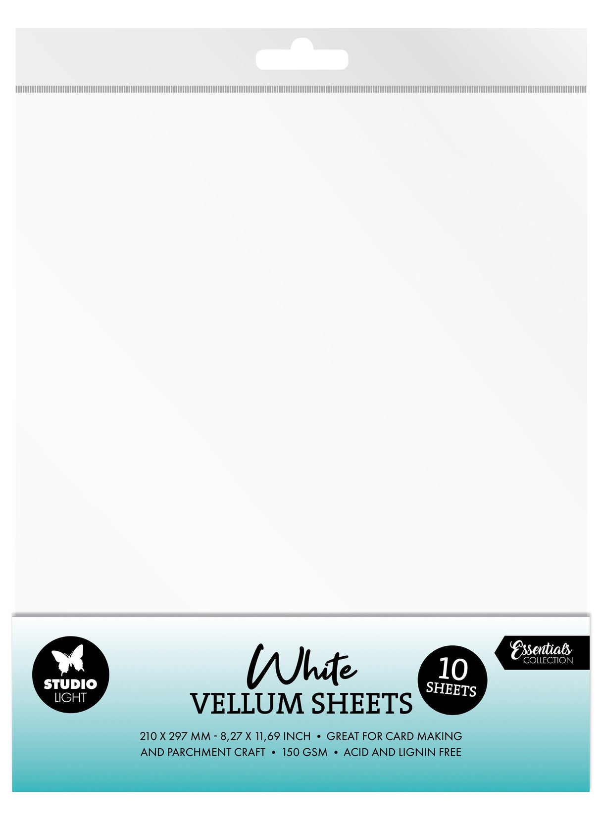 SL Vellum Sheets 150 GSM White Essentials 10 SH