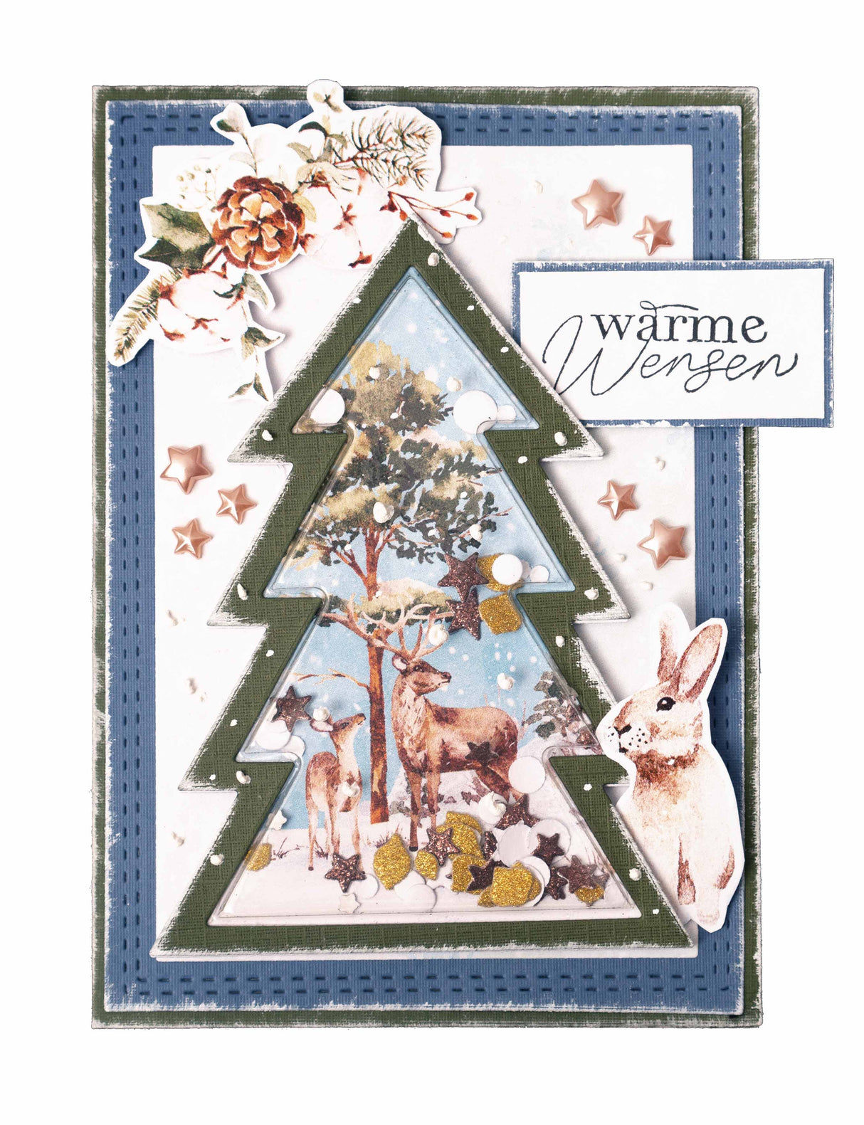 SL Shaker Blisters Christmas Tree Essentials 81.5x113x11mm 10 PC nr.15