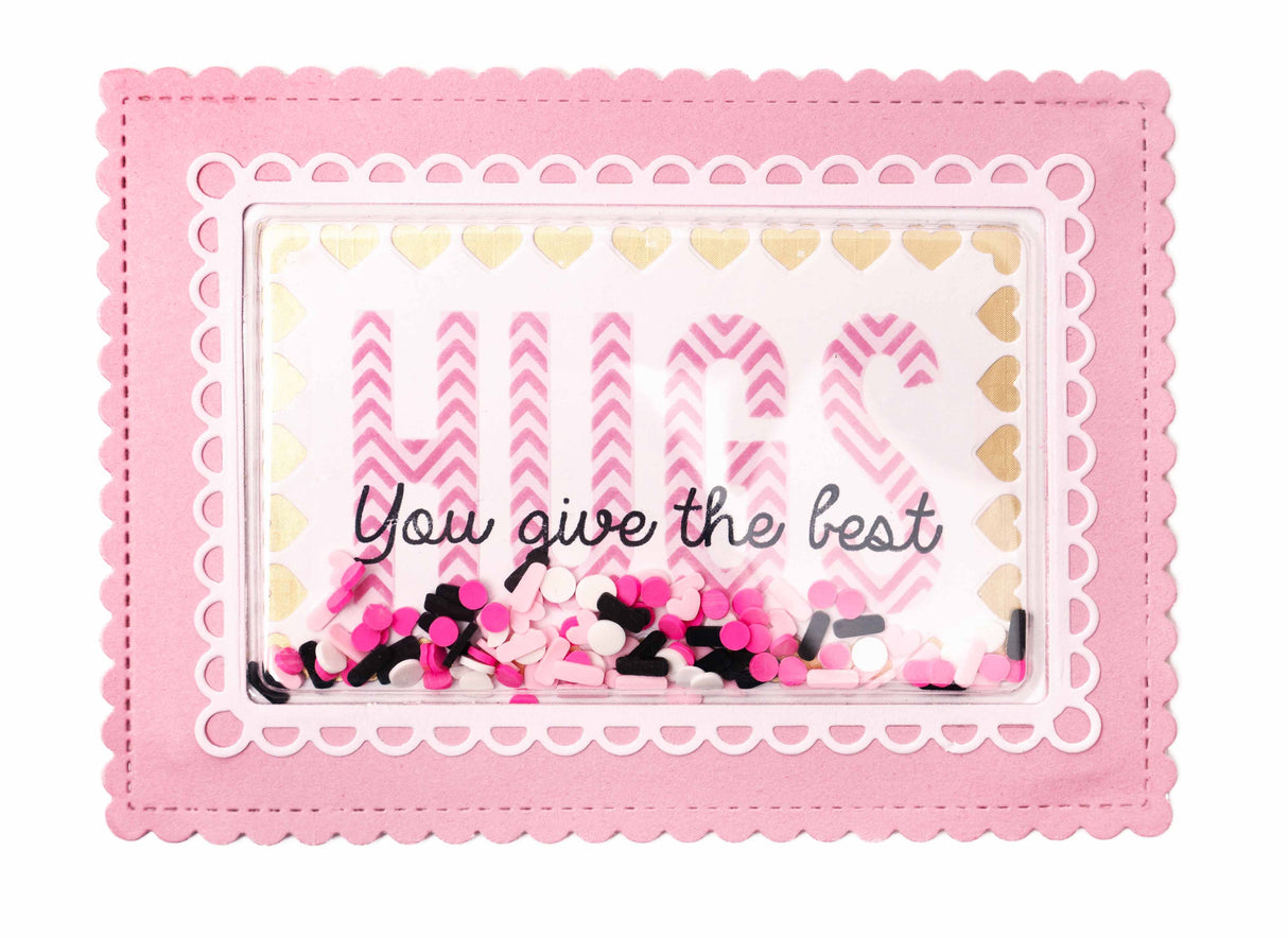 SL Cutting Die Rectangle Shape Essentials 82x122x1mm 7 PC nr.579