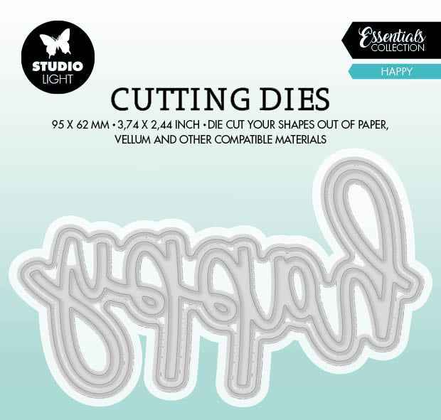 SL Cutting Die Happy Essentials 105x100x1mm 2 PC nr.710