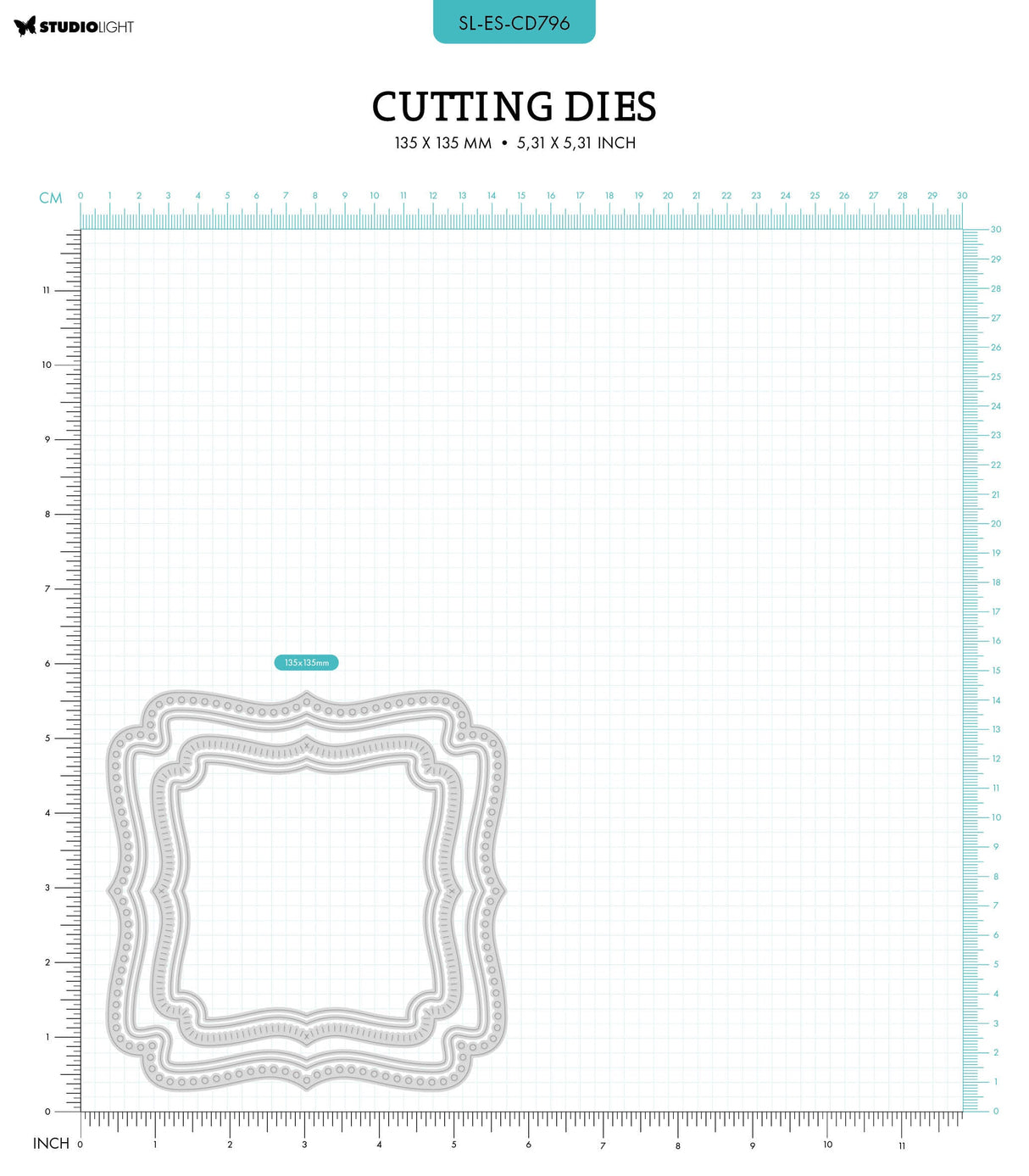 SL Cutting Dies Classic Accolade Essentials 6 PC