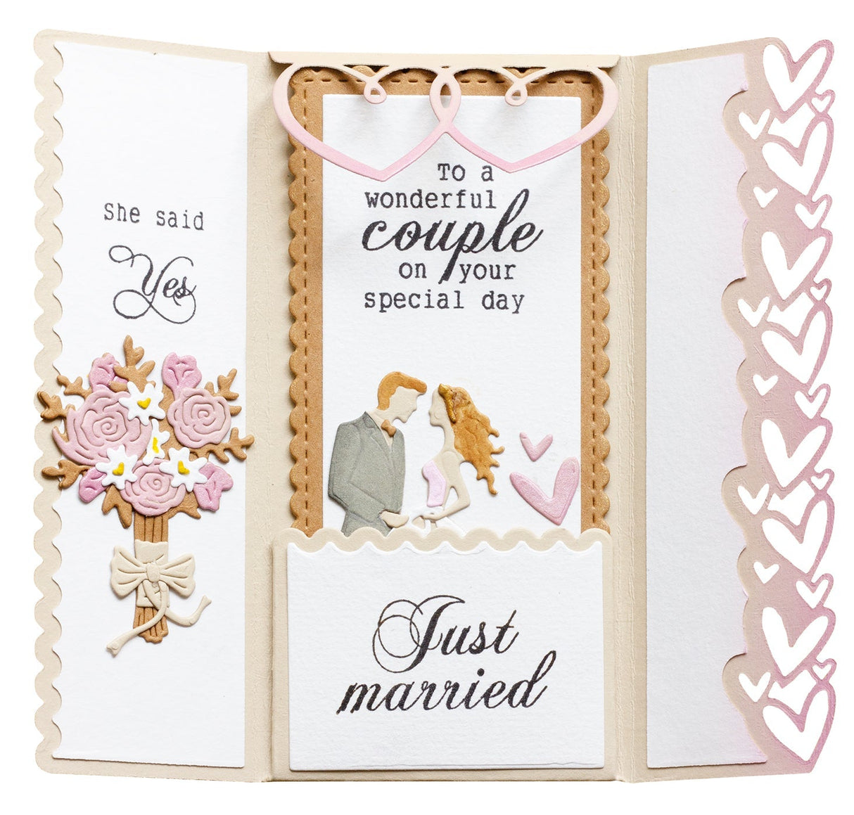 SL Cutting Die Wedding Couple Essentials 7 PC
