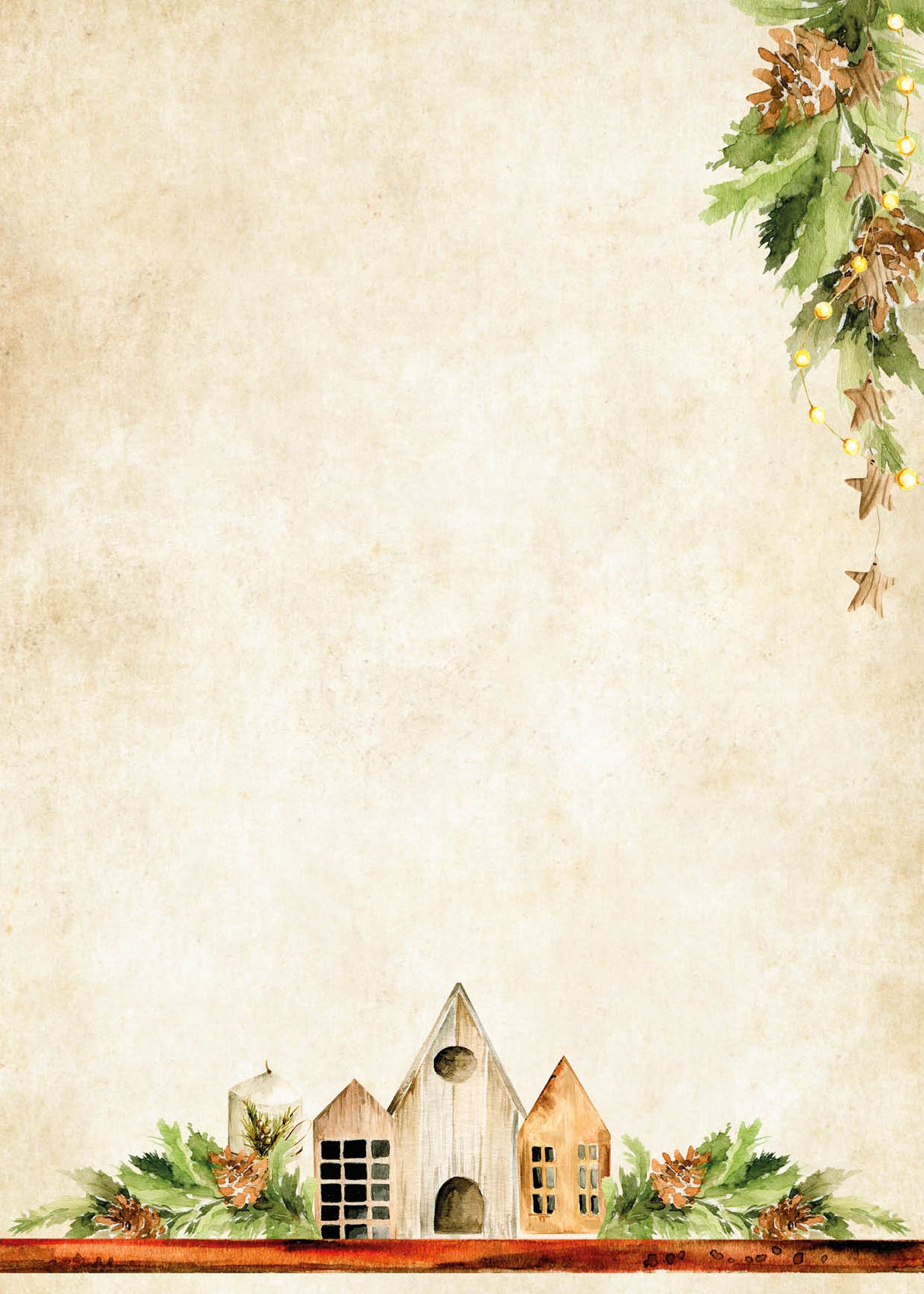 SL DIY Block Natural Christmas Essentials 297x210x9mm 32 SH nr.33