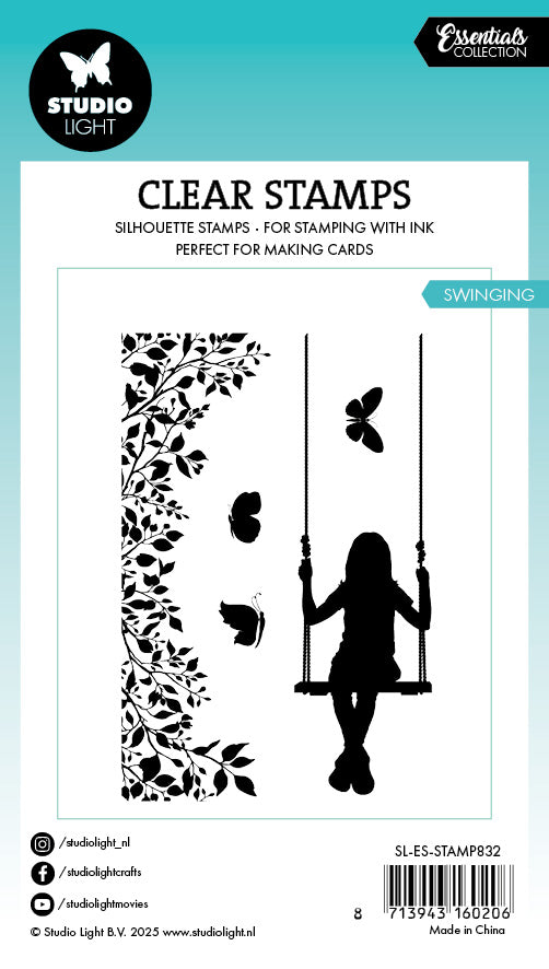 SL Clear Stamp Swinging Essentials 5 Pieces