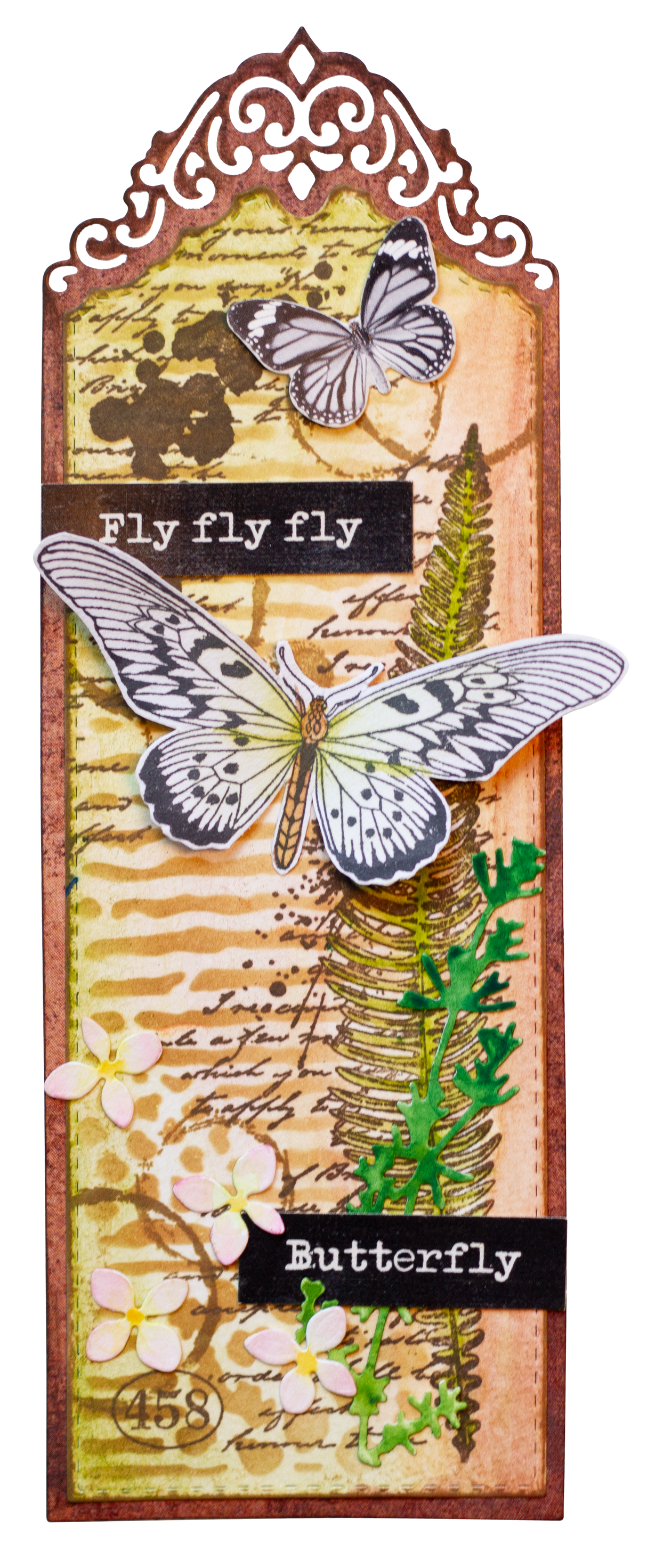 SL Clear Stamp Vintage Labels Grunge Collection 3 PC