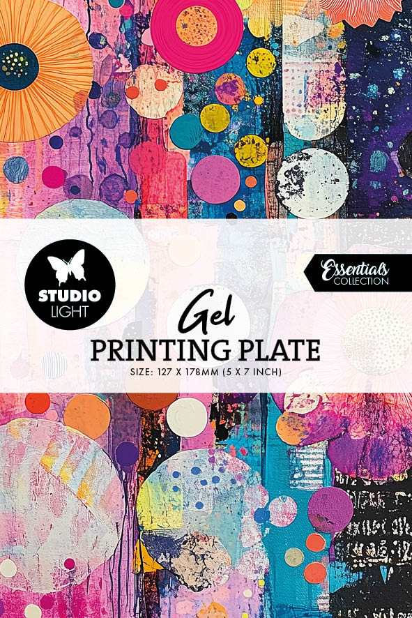 SL Gel Printing Plate 9x12 inch Tools 202x277x10mm 1 Piece