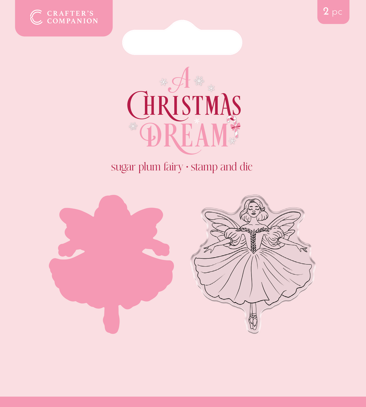 Sara Signature A Christmas Dream Stamp and Die - Sugar Plum Fairy