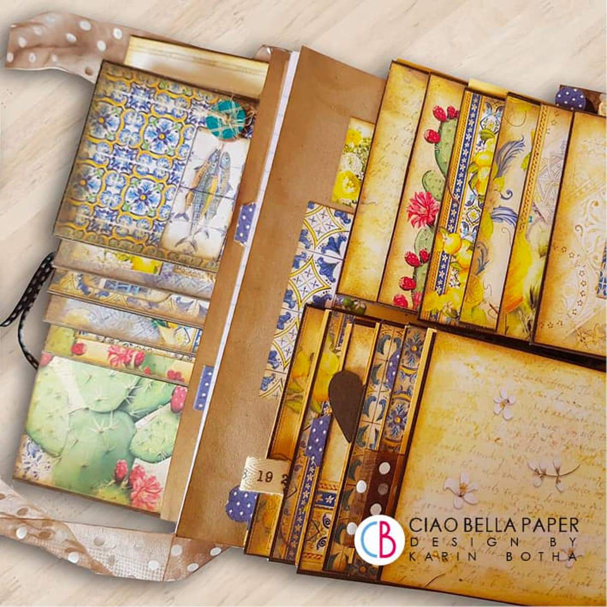 Ciao Bella Sicilia Paper Pad 6"x6" 24/Pkg