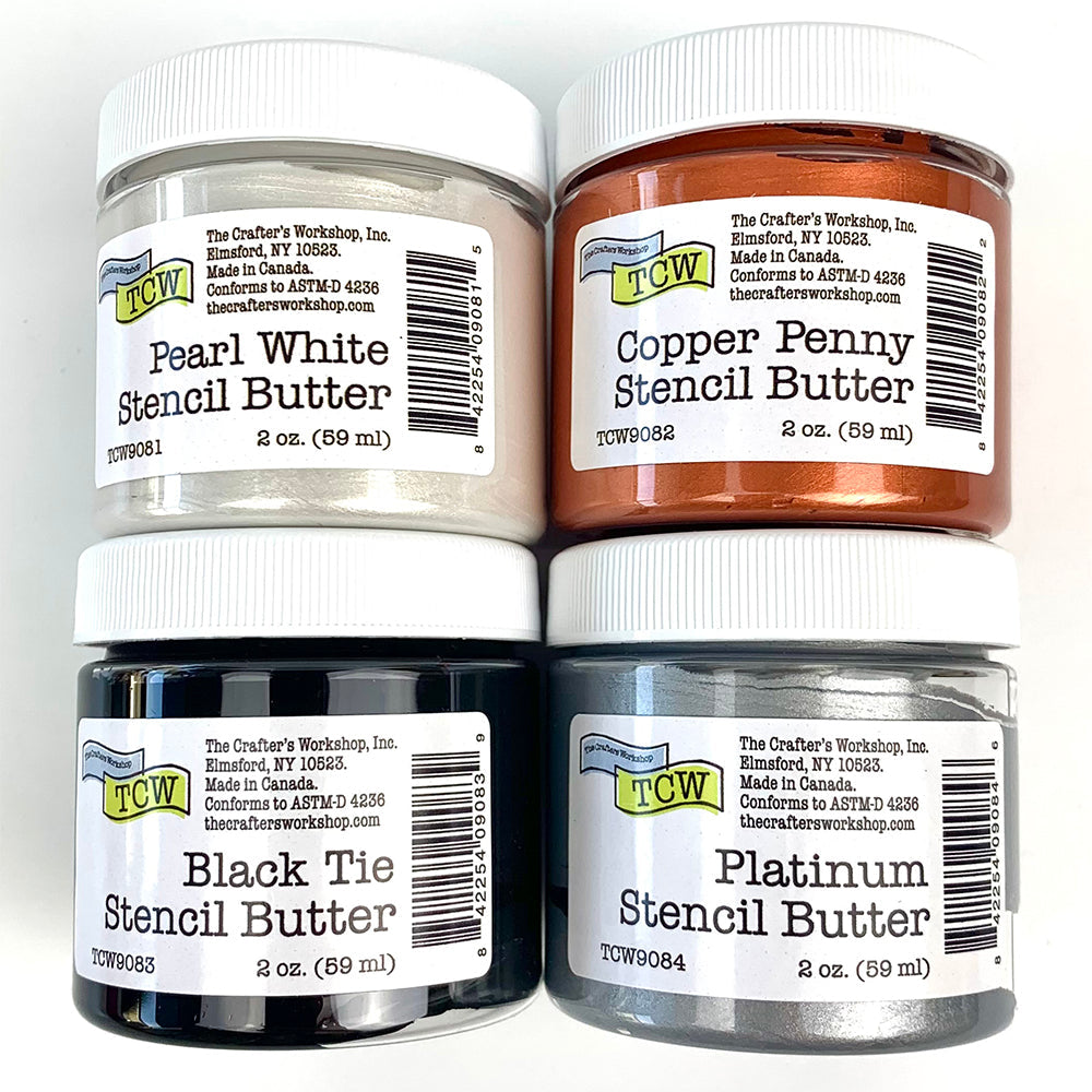 The Crafters Workshop (TCW) Stencil Butter 4-pack Formal