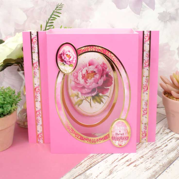 Peony Petals Card Topper Sheet