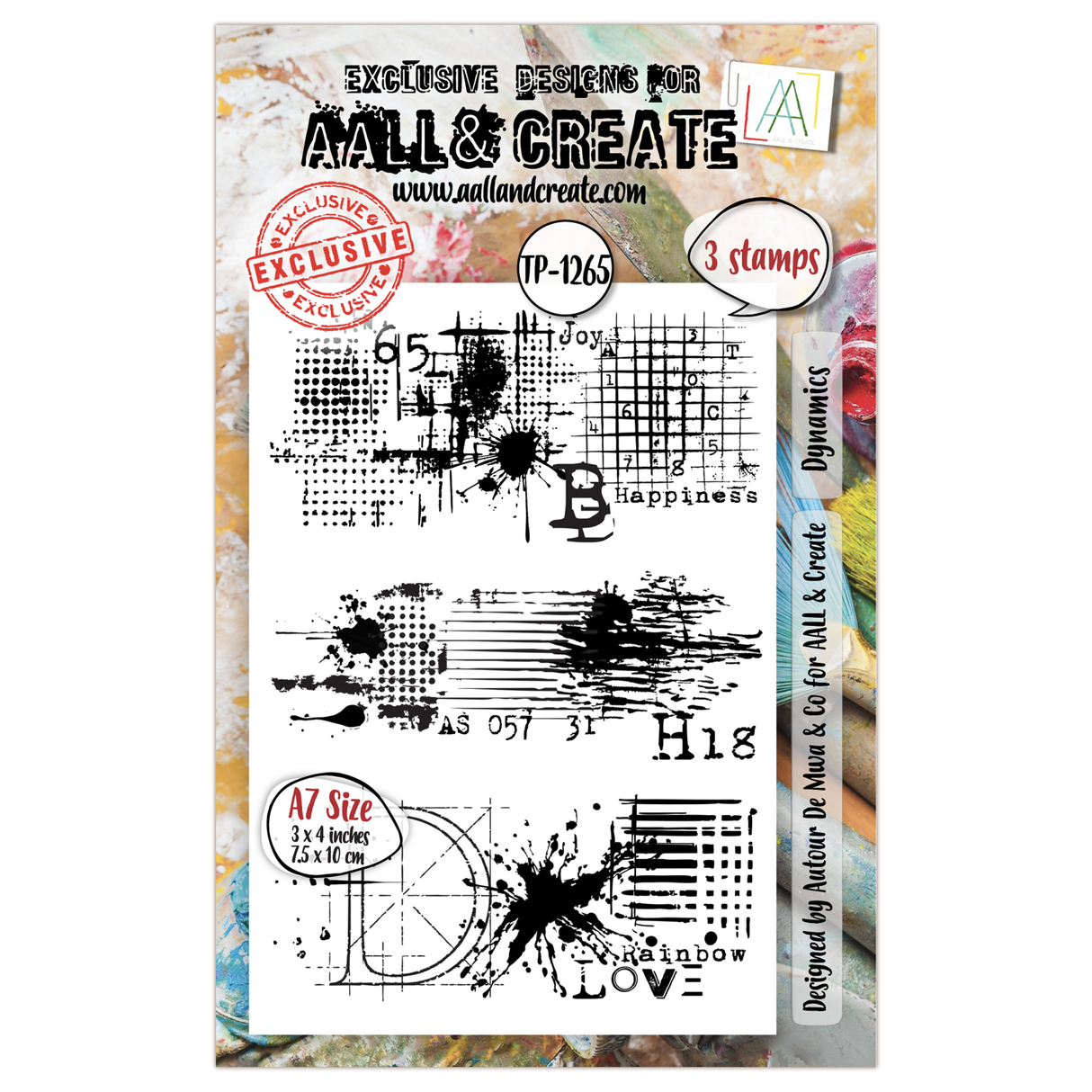 AALL and Create - A7 Stamp Set - Dynamics