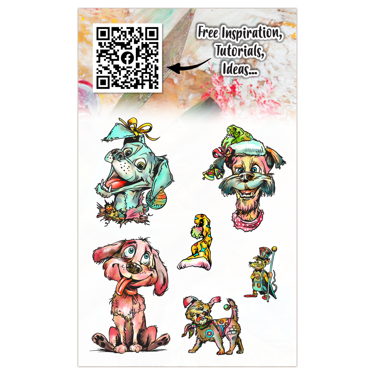AALL and Create - A6 Stamp Set - Snuggle Spark