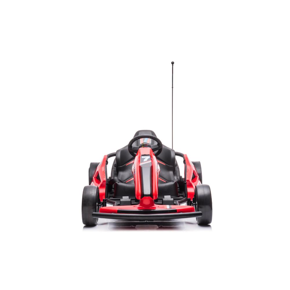 24V Furious Edition Premium Upgraded Drifting Go Kart W/ Drift Mode, Lights & Music Player