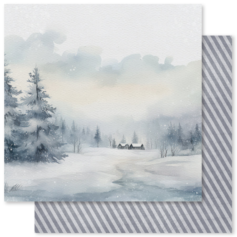 White Christmas Basics 12x12 Paper Collection 32913