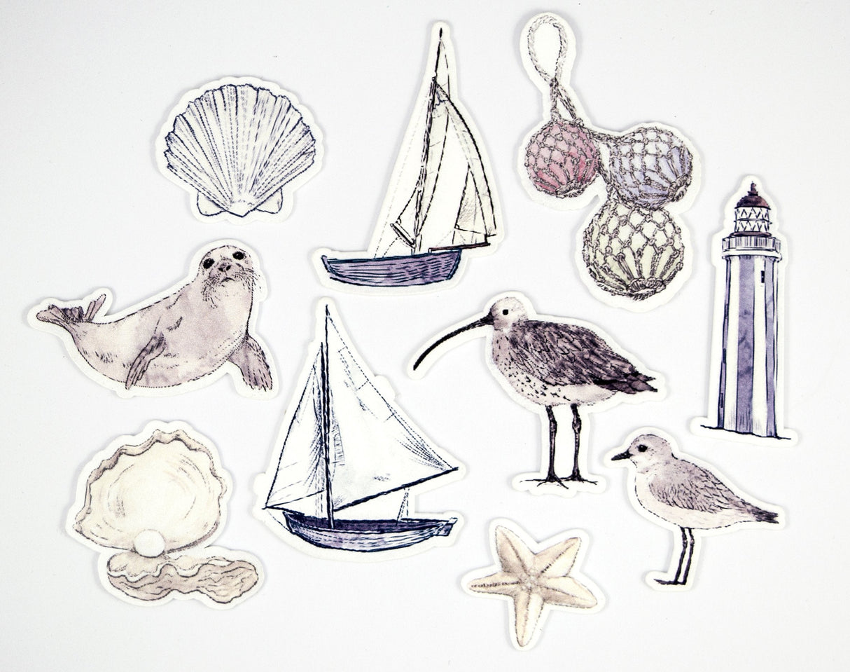 Sea & Shore - Wood Shapes