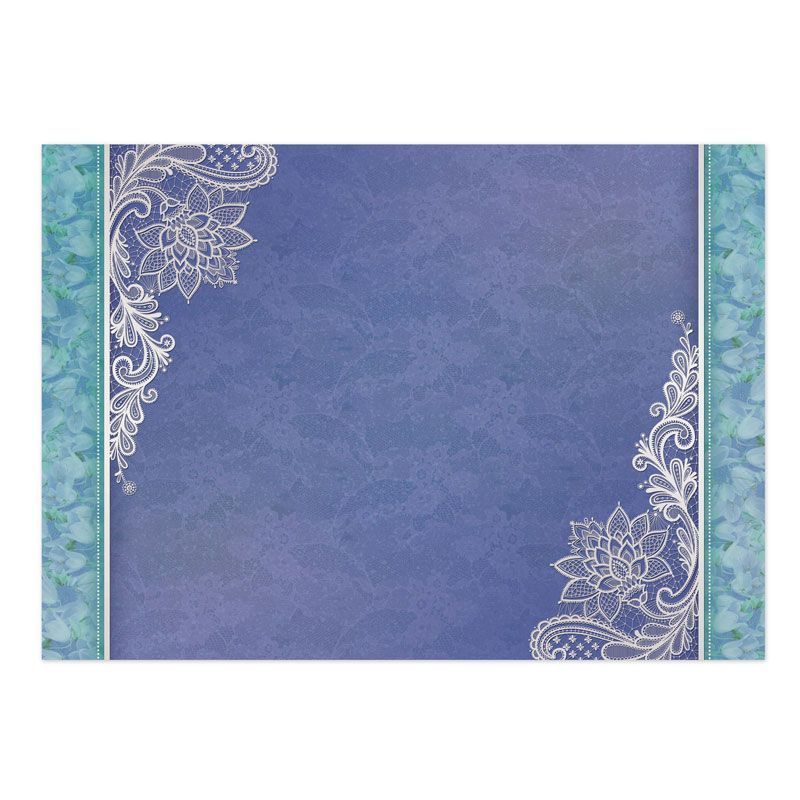 Feeling Blue Luxury Topper Set