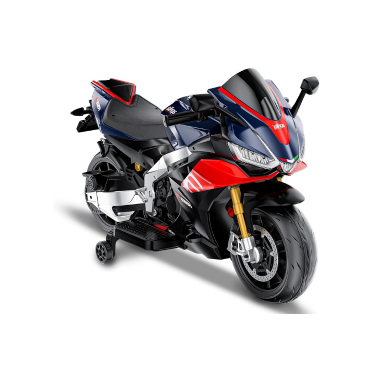 Moto pour enfants Aprilia RSV4 12 V améliorée : roulez avec style
