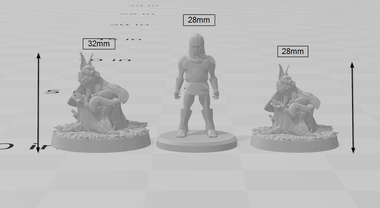 Meowtt - Moth Cat | DnD Miniature, Premium Resin, Durable and Tough for your TTRPG and Wargaming! 32mm, 28mm, Beast, Fey, Fairy, Companion