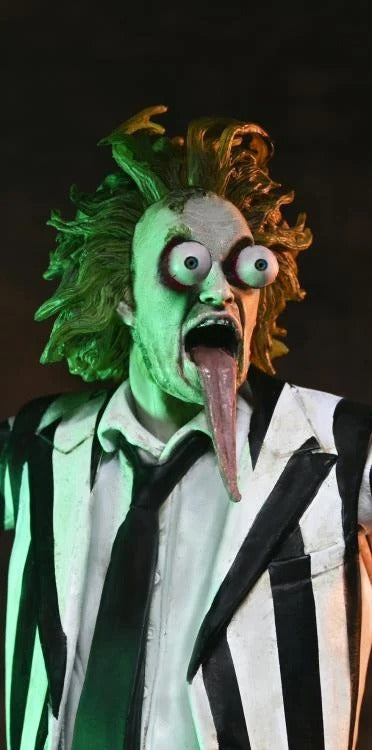 Beetlejuice Beetlejuice - Ultimate "Striped Suit" Beetlejuice Action Figure (Sub-Par Packaging)