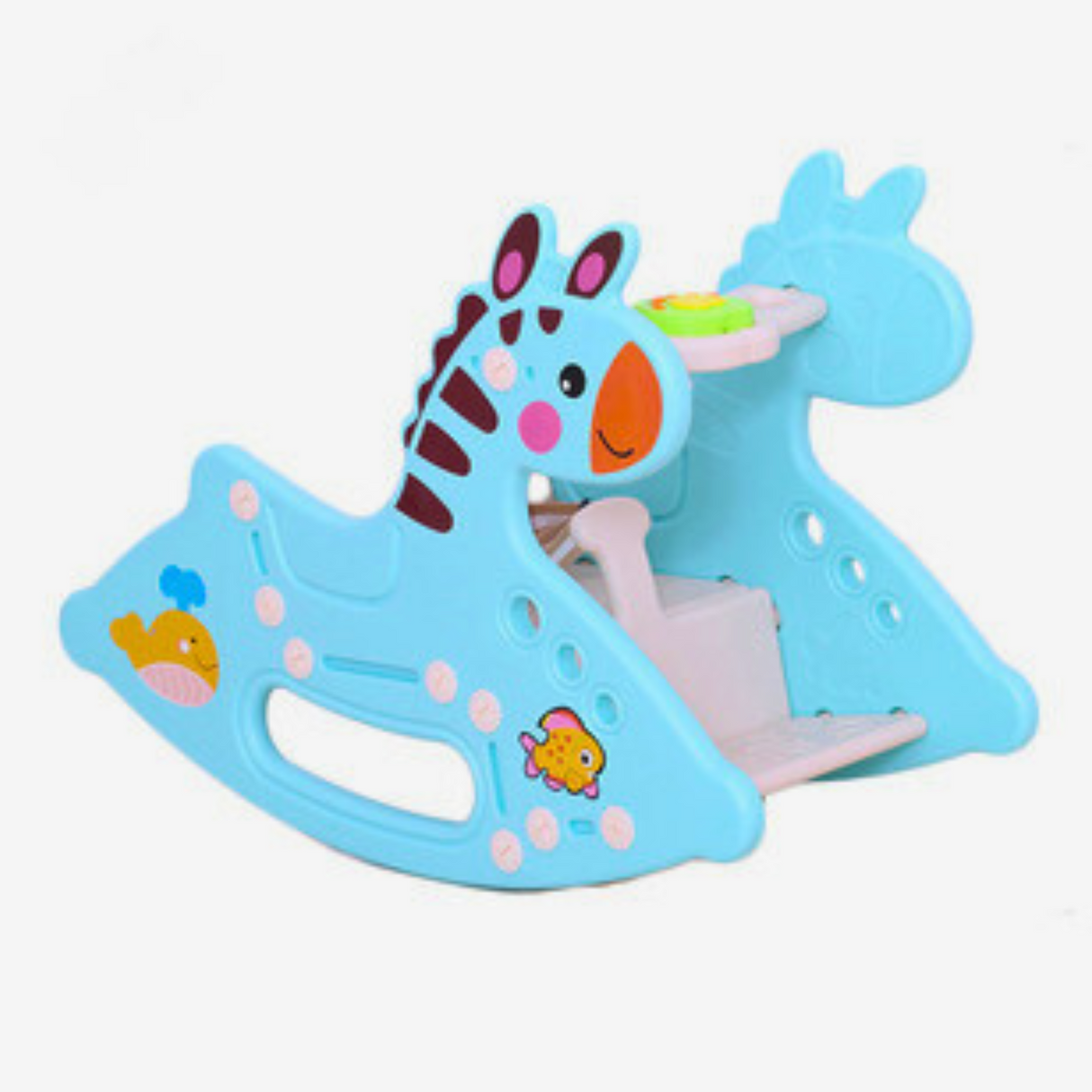 Infants & Toddlers Musical Rocking Zebra Edition Feeding Chair