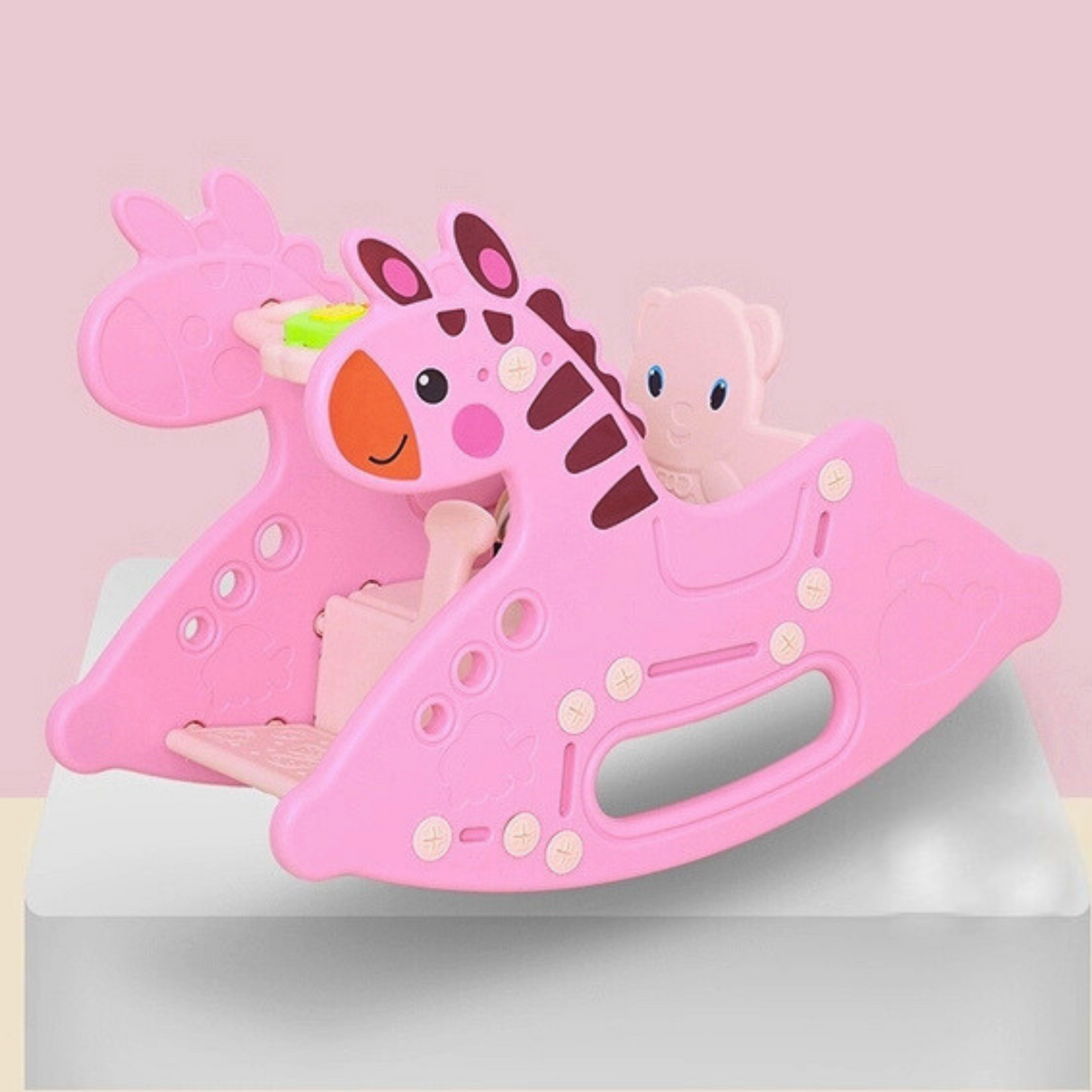 Infants & Toddlers Musical Rocking Zebra Edition Feeding Chair