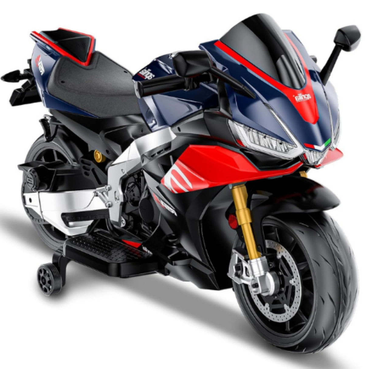 Moto pour enfants Aprilia RSV4 12 V améliorée : roulez avec style