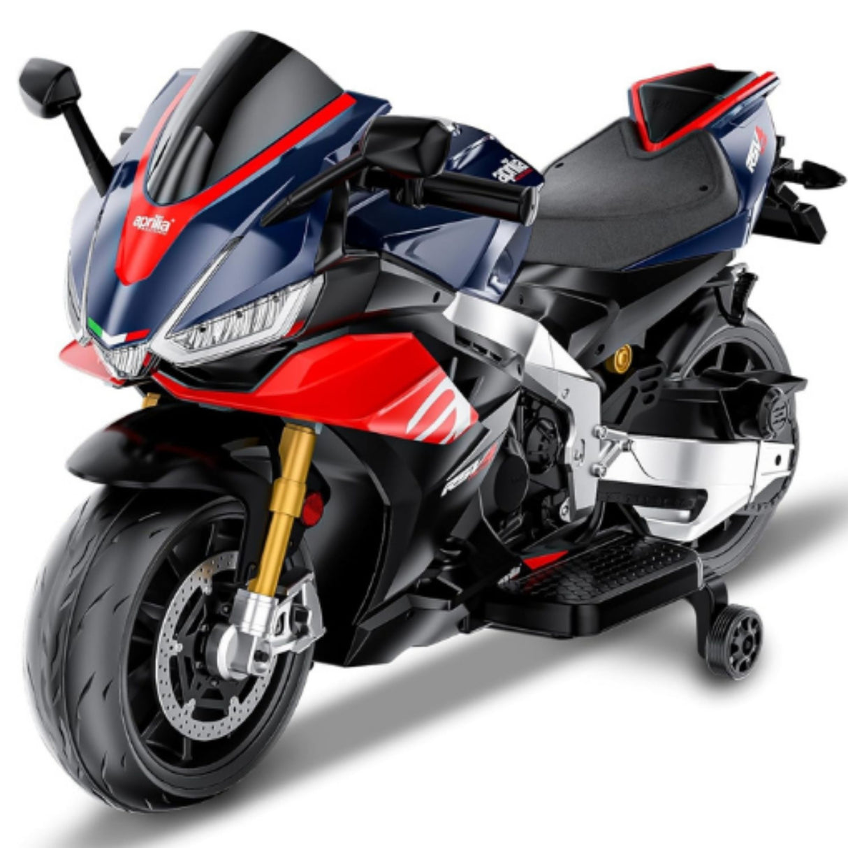 Moto pour enfants Aprilia RSV4 12 V améliorée : roulez avec style