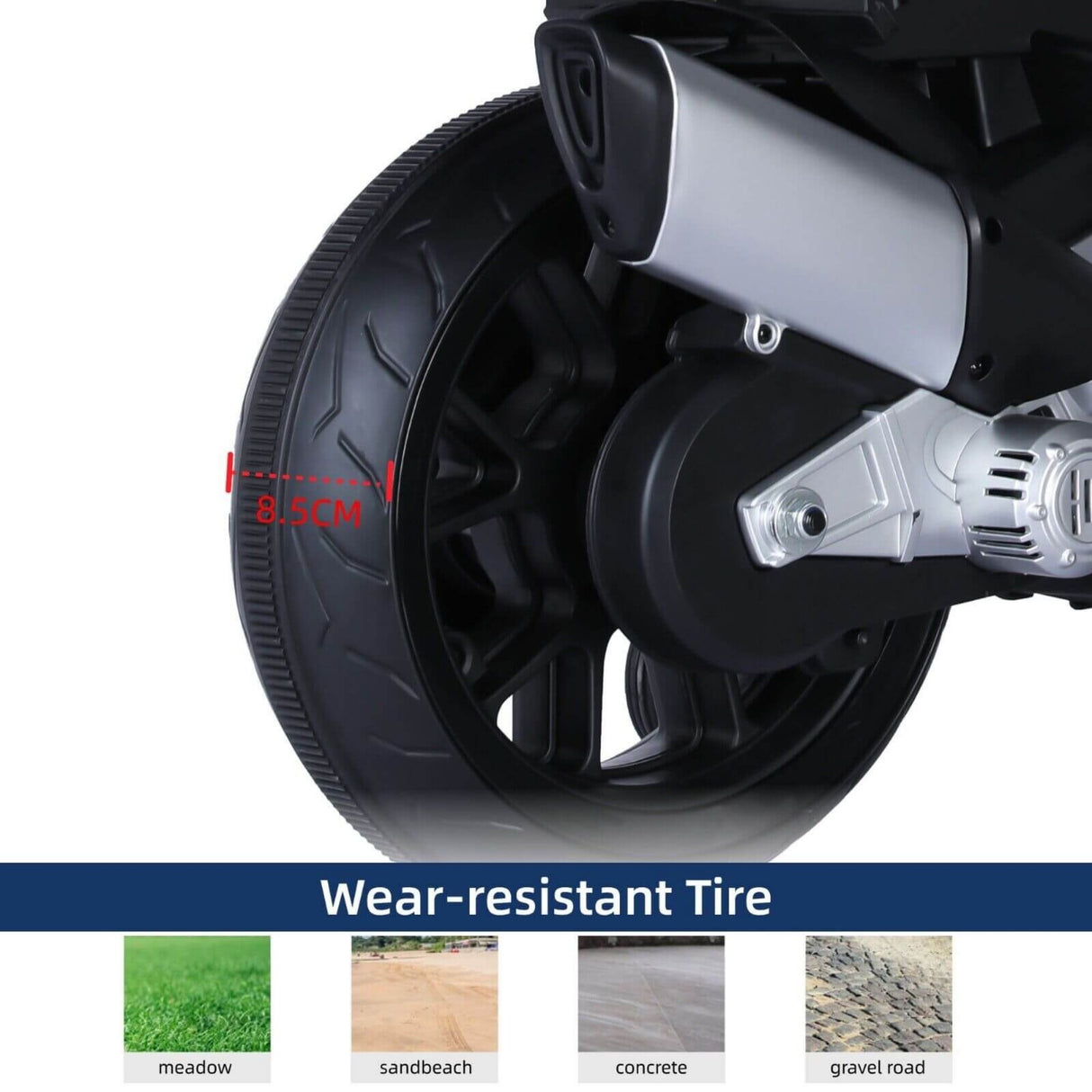 Moto pour enfants Aprilia RSV4 12 V améliorée : roulez avec style