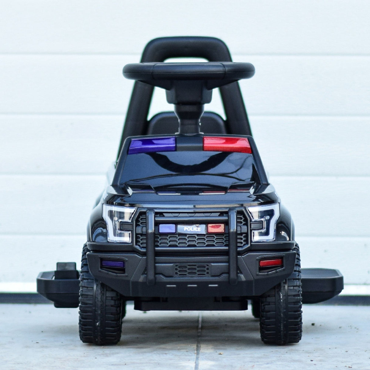 6V 3-In-1 Police Edition Ride-On Truck W/ Siren, Lights & Music Player